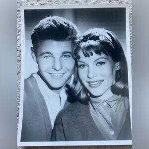 David Nelson and June Blair Black and White Photo